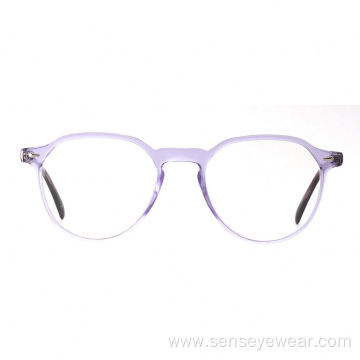 Vintage Round Women ECO Acetate Optical Frames Eyeglasses